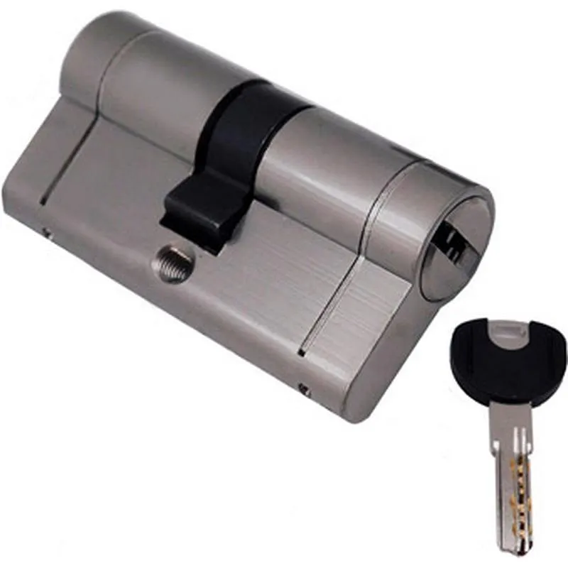 Compra CILINDRO CS1 LEVA LARGA, DOBLE EMBRAGUE 35-35 NIQUEL, 5 LLAVES MICEL 13177 al mejor precio