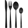 Compra CUBERTERIA 16 PIEZAS COLOR NEGRO (CAJA REGALO) 83137 al mejor precio