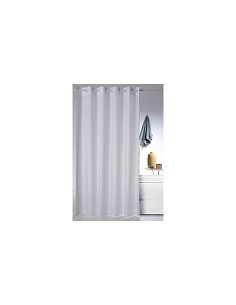 Compra Cortina baño poliester magica-blanca 180 x 200 cm ATENAS 9637223 al mejor precio