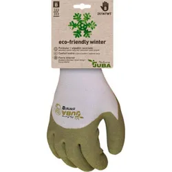 Compra GUANTE POLIESTER / ALGODON RECUBIERTO LATEX RUGOSO INVIERNO TALLA 8 JUBA H251NTWT/8 al mejor precio