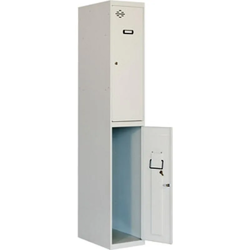 Compra TAQUILLA METAL VESTUARIO 1 CUERPO 2 PUERTAS GRIS 180 X 50 X 30 CM (VENTA MONTADA) SIMONLOCKER 90233W1230 al mejor precio