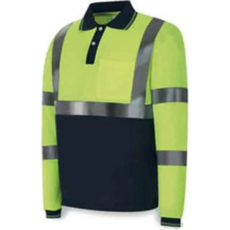 Compra POLO MANGA LARGA ALTA VISIBILIDAD MARINO / AMARILLO TALLA 3XL MARCA 1288-POLFY/A ML XXXL al mejor precio