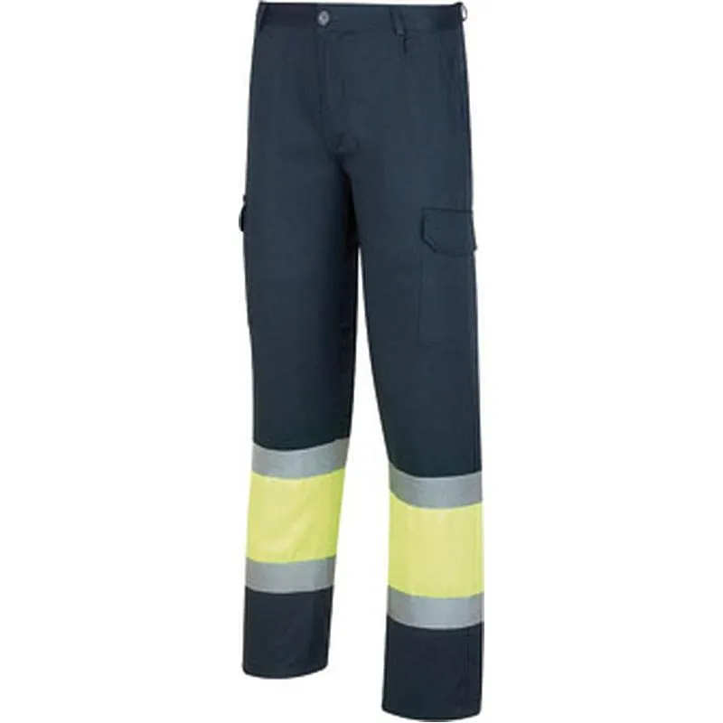Compra PANTALON ALTA VISIBILIDAD AZUL MARINO / AMARILLO FLUOR TALLA 48 MARCA 388-PFY/A48 al mejor precio