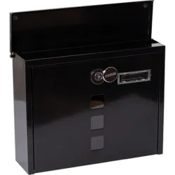 Compra BUZON EXTERIOR ACERO CHANCE NEGRO ARREGUI E7104 al mejor precio