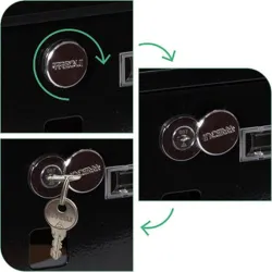 Compra BUZON EXTERIOR ACERO CHANCE NEGRO ARREGUI E7104 al mejor precio