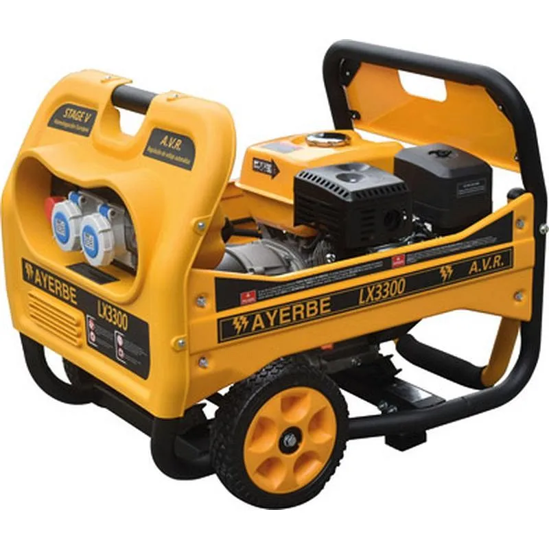 Compra GENERADOR LX 3300 MN G.E. GASOLINA AYERBE 5433010 al mejor precio