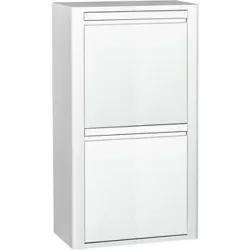 Compra CONTENEDOR BASURA SELECTIVO BLANCO MATE 4 COMPARTIMIENTOS DUETT 998604 al mejor precio