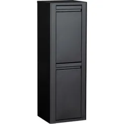 Compra CONTENEDOR BASURA SELECTIVO NEGRO MATE 2 COMPARTIMIENTOS DUETT 998602 al mejor precio