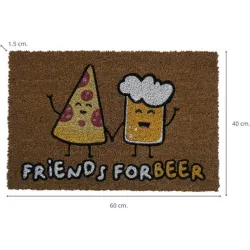 Compra FELPUDO COCO FRIENDS FORBEER 40 X 60 CM KOOK TIME F054167 al mejor precio