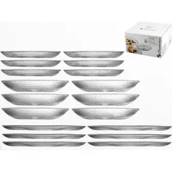 Compra VAJILLA 18 PZAS VIDRIO GRABADO GENERATION NON 5848700 al mejor precio