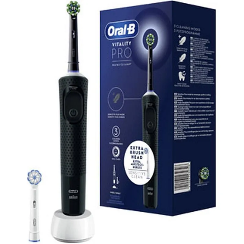 Compra CEPILLO DENTAL VITALITY PRO NEGRO ORAL-B PRU-019 al mejor precio