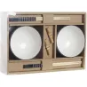 Compra SET SUSHI BAMBU GRES (6PZAS) BLANCO ITEM PC-194064 al mejor precio