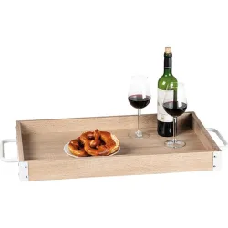 Compra CARRITO DE COCINA RUSTICO BLANCO WENKO 54133100 al mejor precio