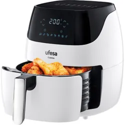 Compra FREIDORA DE AIRE DIGITAL BLANCA 5 L 1500 W UFESA 72805551 al mejor precio