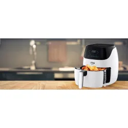 Compra FREIDORA DE AIRE DIGITAL BLANCA 5 L 1500 W UFESA 72805551 al mejor precio