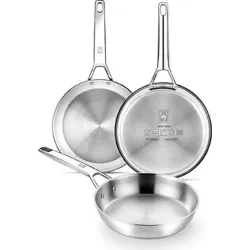 Compra SARTEN ACERO INOXIDABLE SIGNATURE 20 CM INDUCCION BRA A771201 al mejor precio