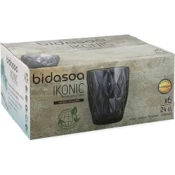Compra VASO GRABADO RUSTICO IKONIC MARINE 6 UDS 24 CL NON 7754010 al mejor precio