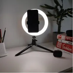 Compra KIT ARO LUZ LED CON TRIPODE PARA SMARTPHONE NON BXYOUTUB01 al mejor precio