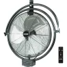 Compra VENTILADOR INDUSTRIAL PARED Y TECHO 120 W 3 VELOCIDADES 2 EN 1 IRONSIDE 203020 al mejor precio