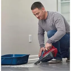 Compra ASPIRADOR RECOGETODO 10,8 V ROJO TRANSPARENTE BLACK & DECKER DVA-315-J al mejor precio