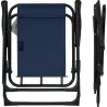 Compra SILLON PLAYA PLEGABLE BIKA TEXALINE AZUL OSCURO IMPORT FAUTPL045 al mejor precio