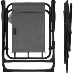 Compra SILLON PLAYA PLEGABLE BIKA TEXALINE GRIS IMPORT FAUTPL046 al mejor precio