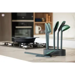 Compra UTENSILIOS DE COCINA NYLON SILICONA + BASE SET 5 U 0207000SURU220 al mejor precio