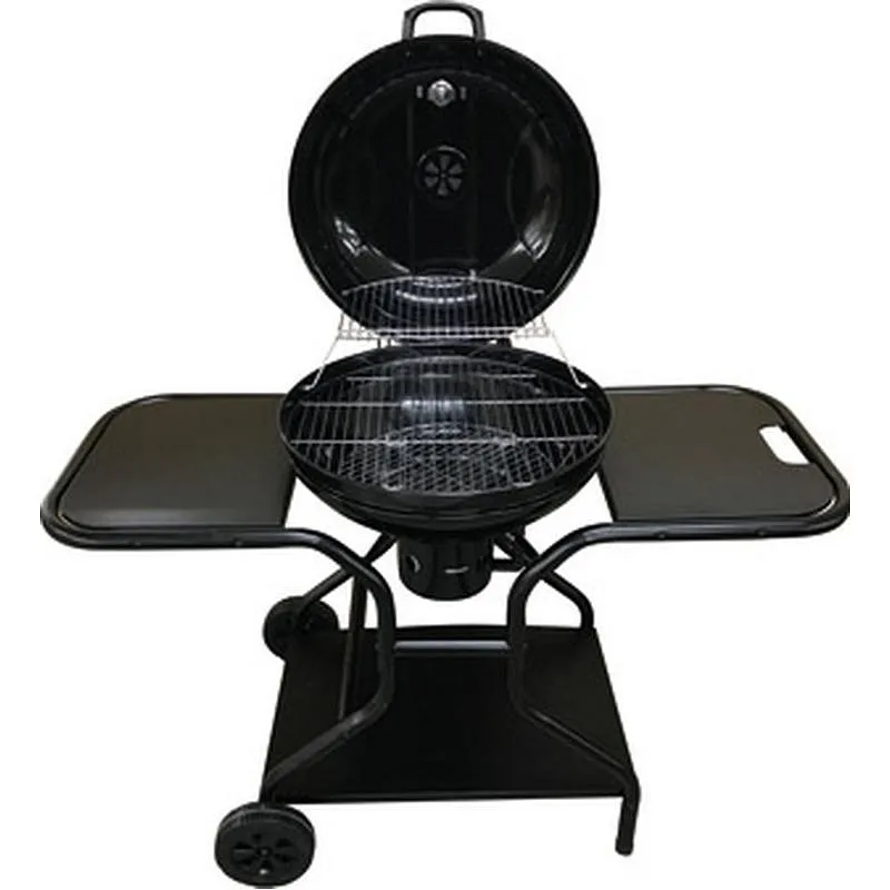 Compra BARBACOA CARBON REDONDA CON ALAS Y TAPA diametro 56 X 95 CM IMPORT C83000300 al mejor precio