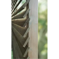 Compra POSTE PARA ENSAMBLAR PERSIANA EN "V" 9 X 9 X 200 CM 4562 al mejor precio