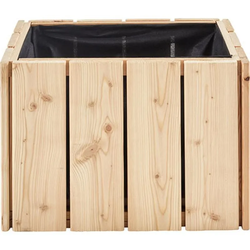 Compra JARDINERA DE MADERA RECTANGULAR BALCON 41 X 28 X 28 CM 5518 al mejor precio