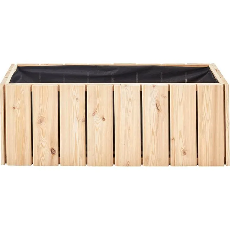 Compra JARDINERA DE MADERA RECTANGULAR BALCON 71 X 28 X 28 CM 5519 al mejor precio
