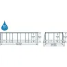 Compra PISCINA OVALADA DESMONTABLE 19.480 L DEPURADORA CARTUCHO TIPO III 610X366X122CM DISEÑO MADERA BESTWAY 5611R al mejor precio