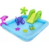 Compra PISCINA ACUARIO CENTRO JUEGOS CON TOBOGAN 239X206X86CM BESTWAY 53052 al mejor precio