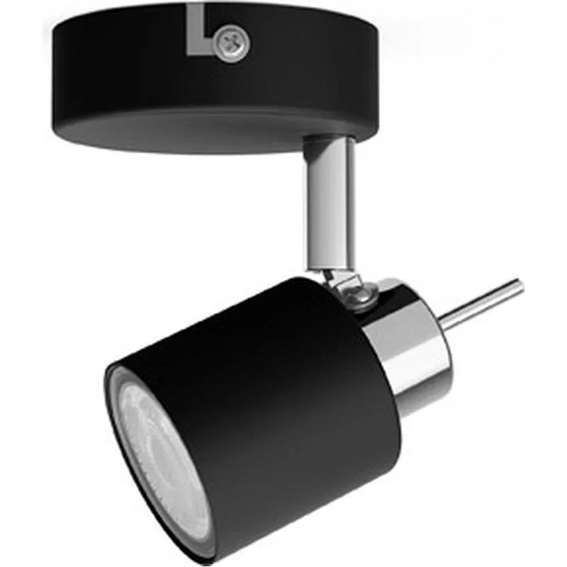 Compra FOCO MERANTI GU10 1 X 35W 1 FOCO METAL NEGRO PHILIPS ILUMINACION 871951446537400 al mejor precio