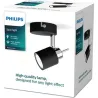 Compra FOCO MERANTI GU10 1 X 35W 1 FOCO METAL NEGRO PHILIPS ILUMINACION 871951446537400 al mejor precio