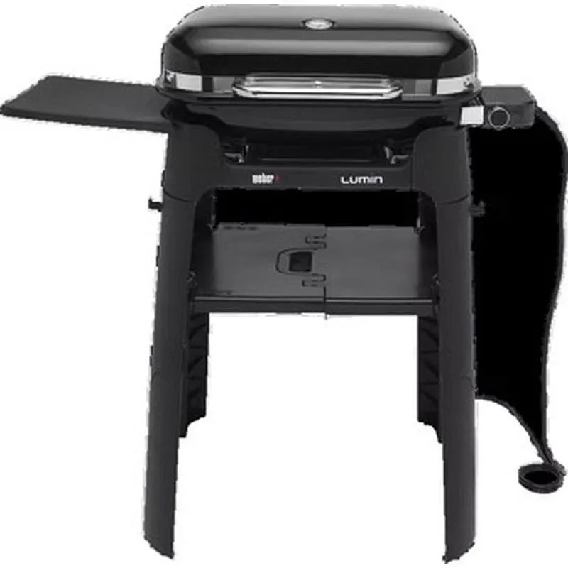 Compra BARBACOA ELECTRICA LUMIN 2000 CON PATAS NEGRA WEBER 92010853 al mejor precio