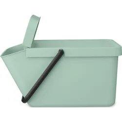 Compra CUBO RECICLAJE SORT & GO APILABLE VERDE JADE 20 L 277764 al mejor precio