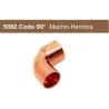 Compra CODO 90º MACHO-HEMBRA COBRE diametro 12 MM 2 UDS STH S825408 al mejor precio