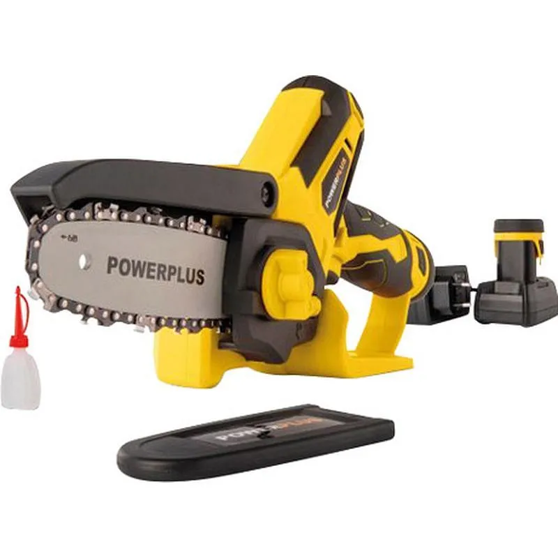 Compra SIERRA PODADORA A BATERIA 12V 4" ESPADA 10 CM 2 BATT 2.0AH POWERPLUS POWXG1045 al mejor precio