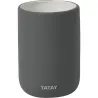 Compra VASO PORTACEPILLOS GRIS ANTRACITA SOFT TATAY 6410100 al mejor precio