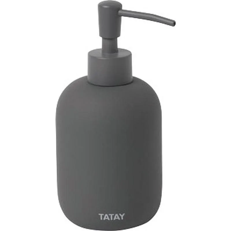Compra DOSIFICADOR JABON GRIS ANTRACITA SOFT TATAY 6410200 al mejor precio