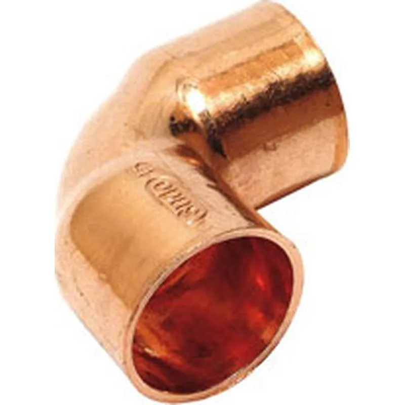 Compra CODO COBRE 90 H-H diametro 18 MM 5 UDS STH S850152 al mejor precio