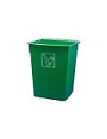 Compra Cubeta reciclar 26 l con asa verde FERVIK 434-VERDE al mejor precio