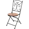 Compra SILLA PLEGABLE BISTRO METALICA 40 X 38 X 90 CM IMPORT X75000200 al mejor precio