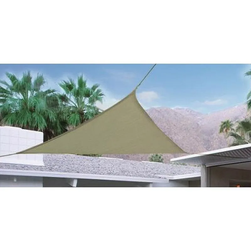 Compra TOLDO VELA SOMBREO TRIANGULAR POLIETILENO 3,6 X 3,6 X 3,6 M ARENA NATUUR NT115119 al mejor precio