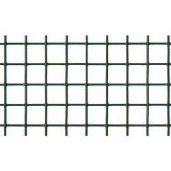 Compra MALLA ELECTROSOLDADA GALVANIZADA 19 X 19 X 0,7 MM 1 X 5 M PVC VERDE NIVEL WP19004 al mejor precio