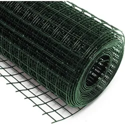 Compra MALLA ELECTROSOLDADA GALVANIZADA 19 X 19 X 0,7 MM 1 X 5 M PVC VERDE NIVEL WP19004 al mejor precio