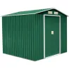 Compra CASETA METALICA 10,98 M² 340 X 319 X 210 CM VERDE NATUUR ARCHER F VERDE al mejor precio