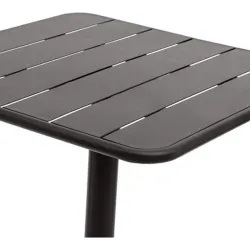 Compra MESA ALTA ACERO PHUKET ANTRACITA IMPORT 165253A al mejor precio