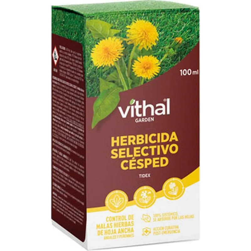 Compra HERBICIDA SELECTIVO CESPED 100 ML VITHAL VG05046018 al mejor precio